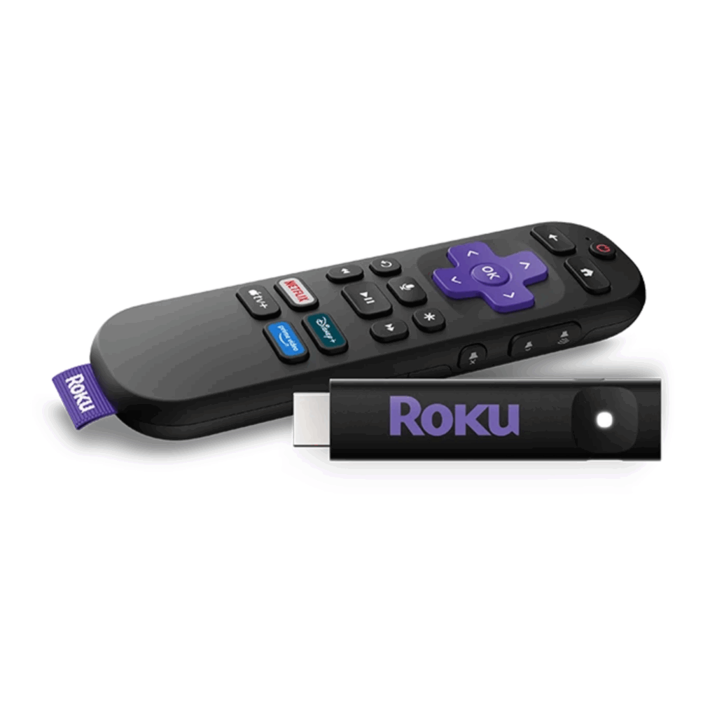 Roku Streaming Stick and remote offered free with MetaLINK internet plan upgrade.