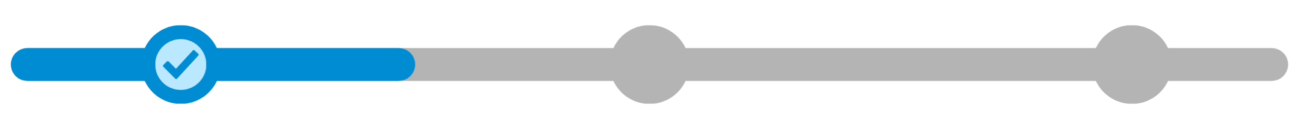 Progress bar graphic showing the current stage of MetaLINK’s fiber rollout in Payne, Ohio