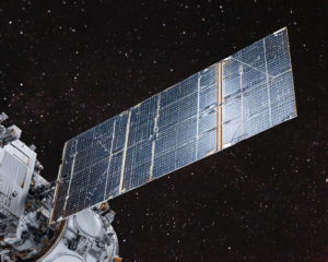 satellite in space providing internet signal and connectivity technology